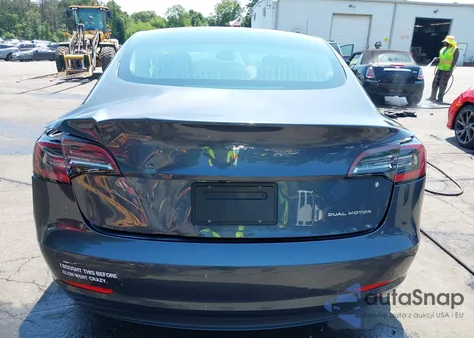 2020 Tesla Model 3 Long Range Dual Motor All-Wheel Drive from USA, damaged, VIN 5YJ3E1EBXLF734911